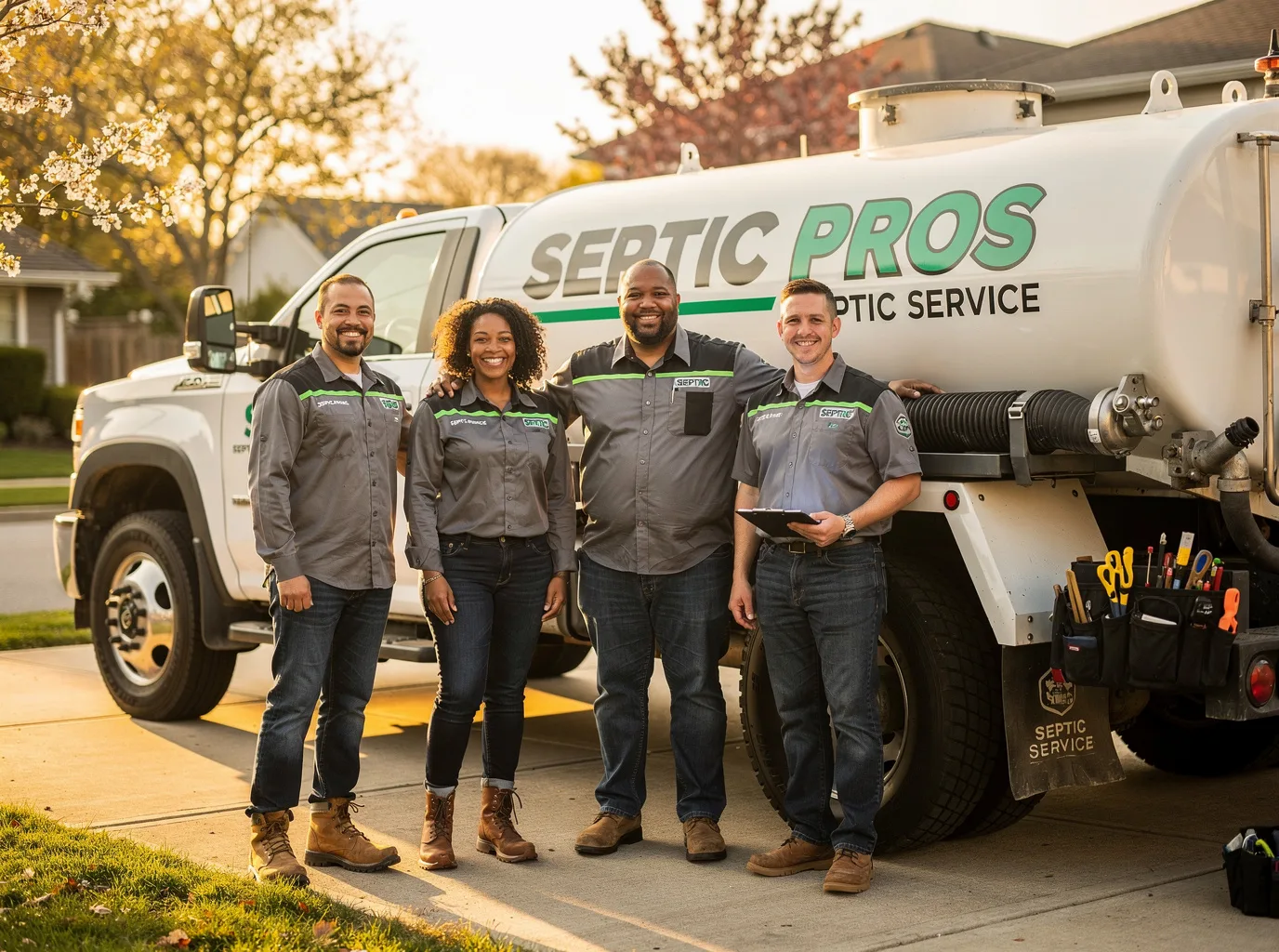 Septic Tank Pumping company in Flom, MN